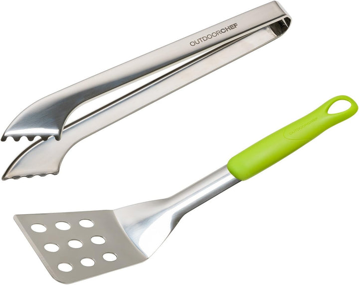 Outdoorchef Grillzubehör, Besteckset Starter, silber, 24,5x6,6x41 cm, 14.112.53
