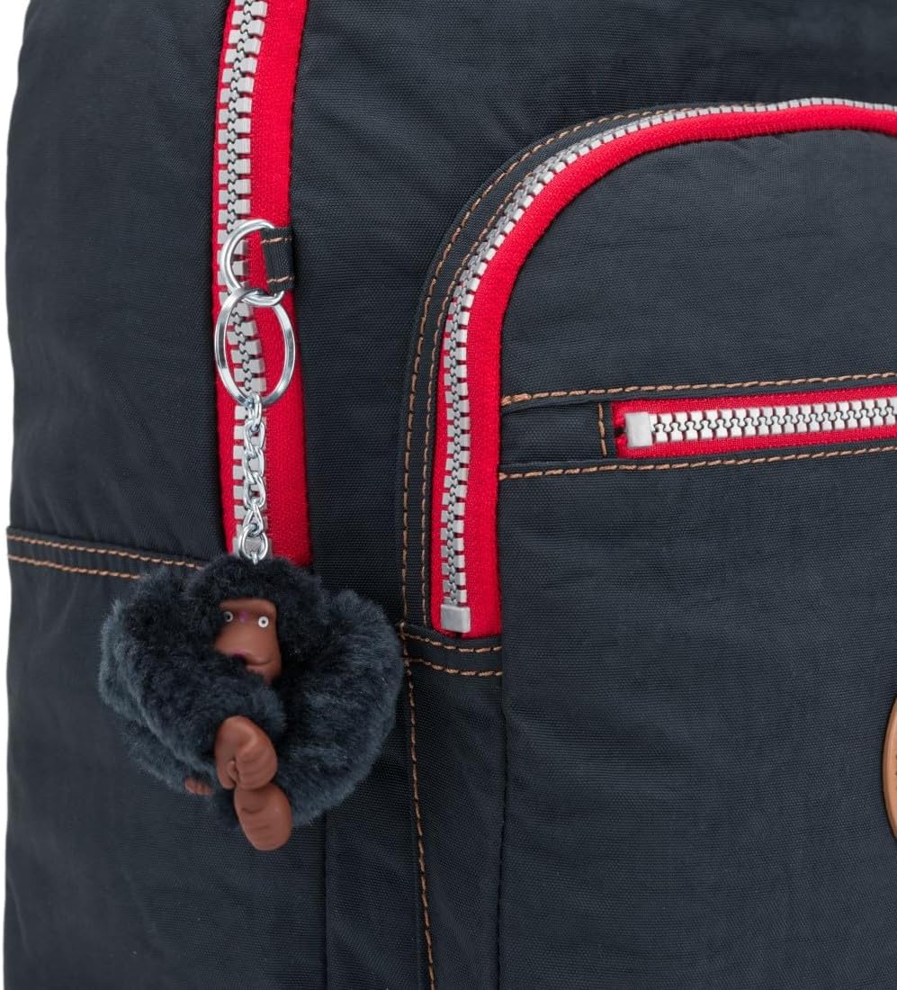 Kipling CLAS SEOUL S, Rucksack mit Fach für Tablet 13", 34.5 cm, 10 L, 0.48 kg, True Navy Combo, Tru