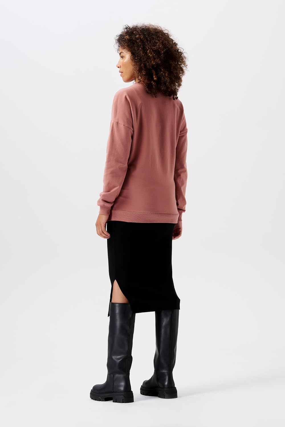 Noppies Damen Lesy Nursing Sweater Ls Pullover, Burlwood - N143