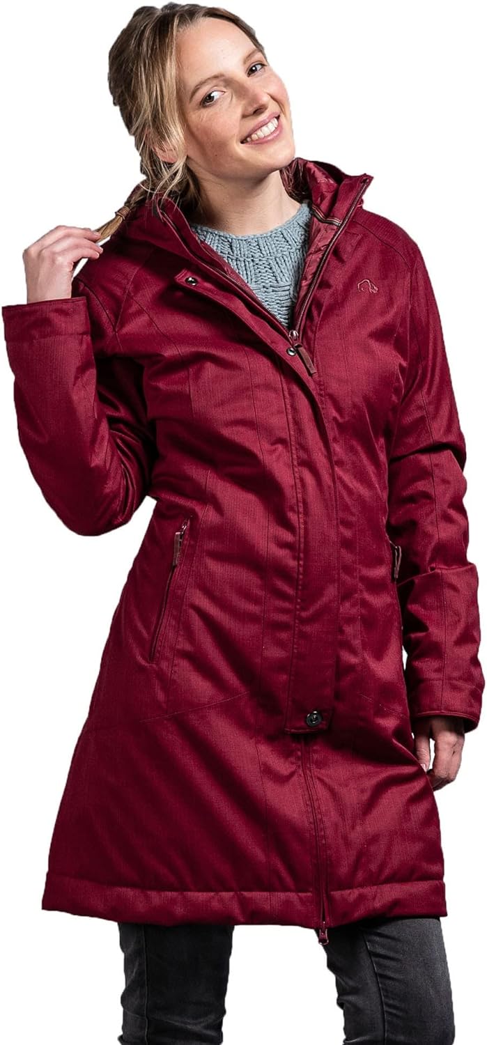 Tatonka FLOY W's Coat Women 36 cherry red, 36 cherry red