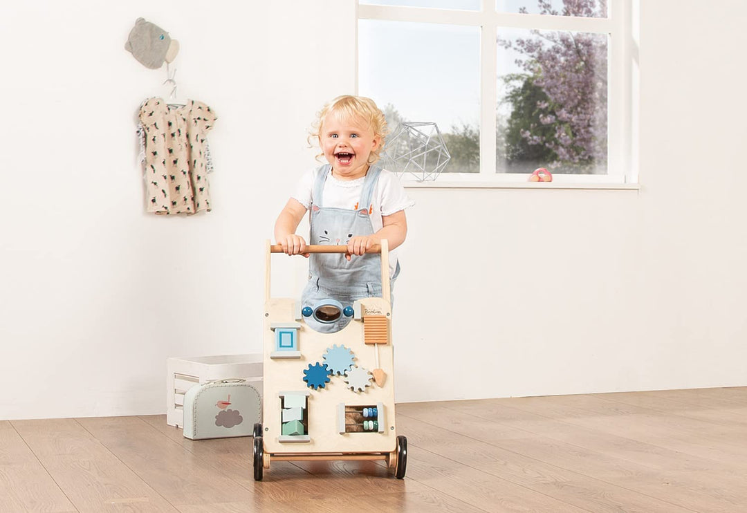 Pinolino 265401 Activity-Lauflernwagen 'Titus', blau,