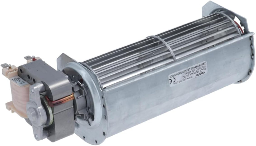 Querstromlüfter FFR von COPREL 230V 50/60Hz 25 W Ø 60 mm L 180 mm universal 144 m³/h Motor rechts La