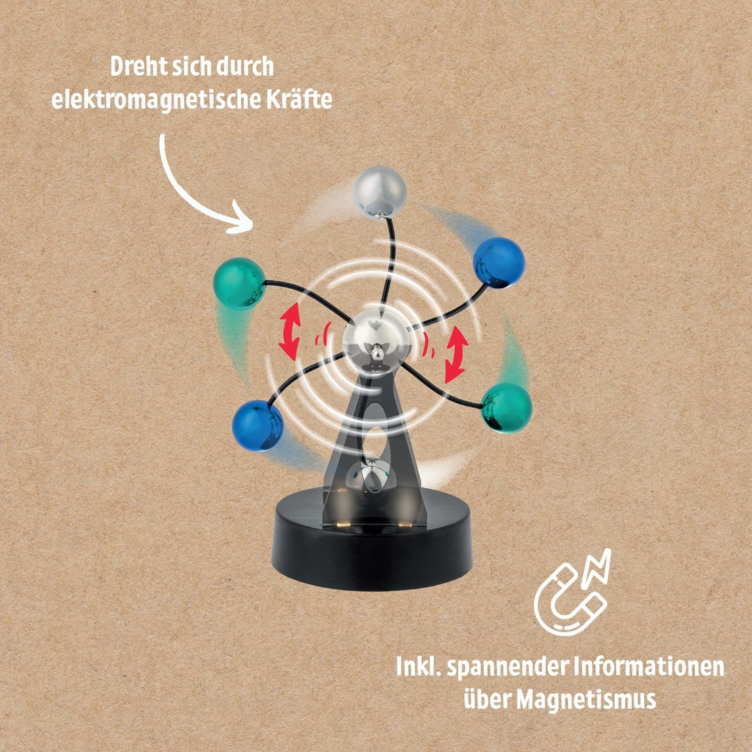 moses. PhänoMINT Magisches Kugelrad, Experimentierset mit Magnetismus & Licht, faszinierendes Physik