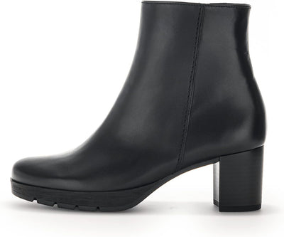 Gabor Damen Ankle Boots, Frauen Stiefeletten,Moderate Mehrweite (G) 37 EU Schwarz, 37 EU Schwarz