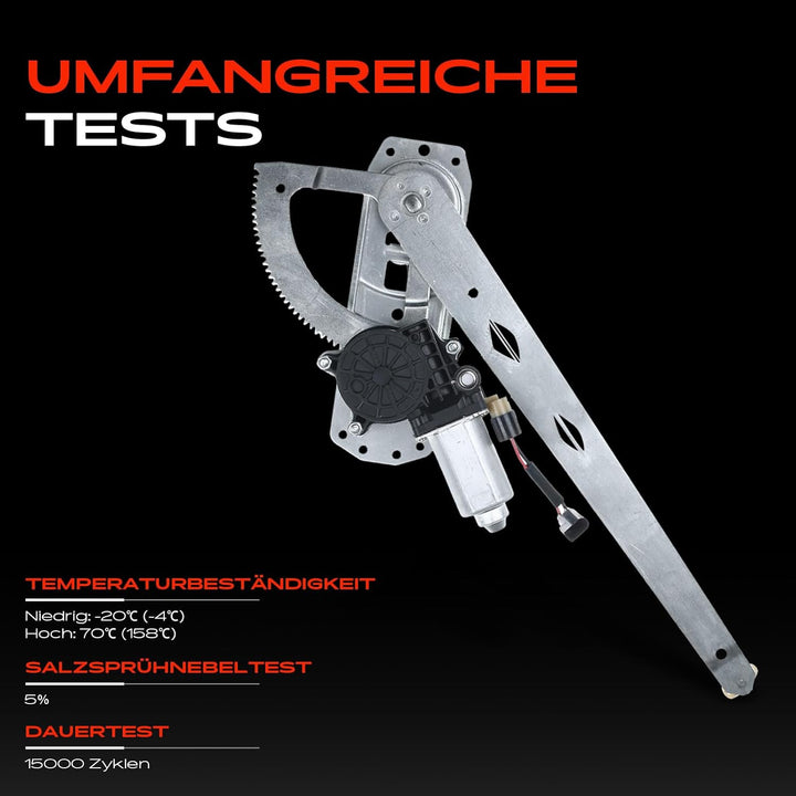 Frankberg Fensterheber 2/3 Türen Mit Motor Vorne Links Kompatibel mit Transit Bus/Kasten/Pritsche/Fa