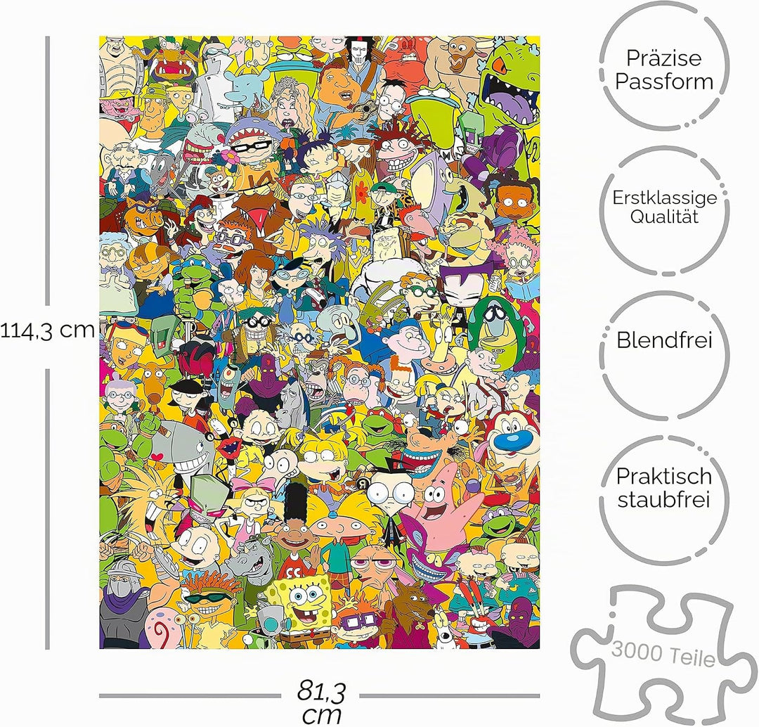 Nickelodeon Cast Puzzle (3000 Teile)