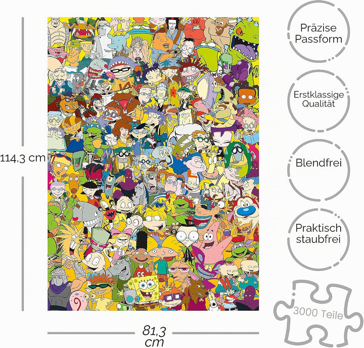 Nickelodeon Cast Puzzle (3000 Teile)