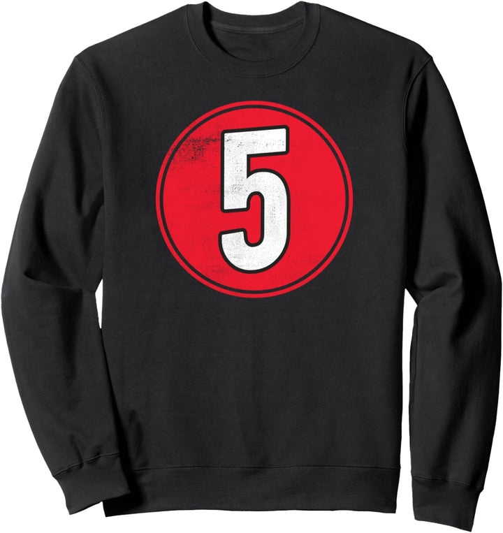 Number Five 5 Sweatshirt