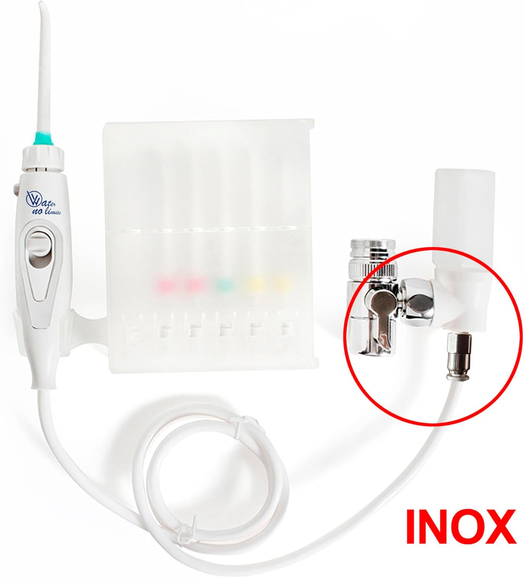 WATER NO LIMITS | Professioneller Dentalreiniger ohne Batterien oder Strom | Munddusche, die den Was