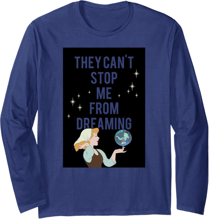 Disney Cinderella Can't Stop Dreaming Langarmshirt