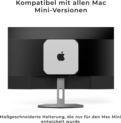 humancentric VESA Halterung Kompatibel mit Mac Mini | Benutzerdefinierte Halterung Kompatibel mit de