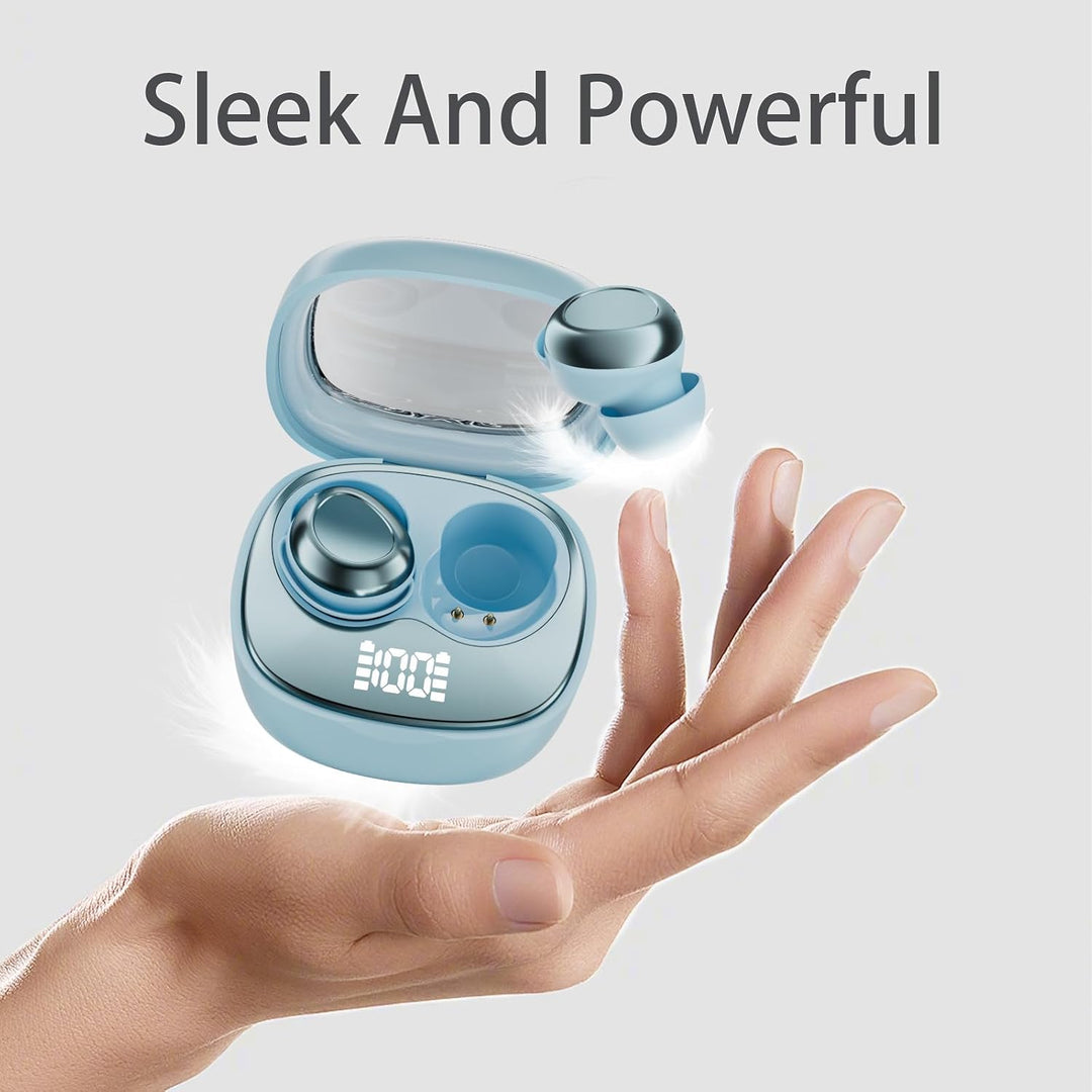 Mini Schlafkopfhörer Bluetooth 5.4 Kopfhörer, 2025 Neue in Ear Kopfhörer Kabellos mit 25 Stunden Akk