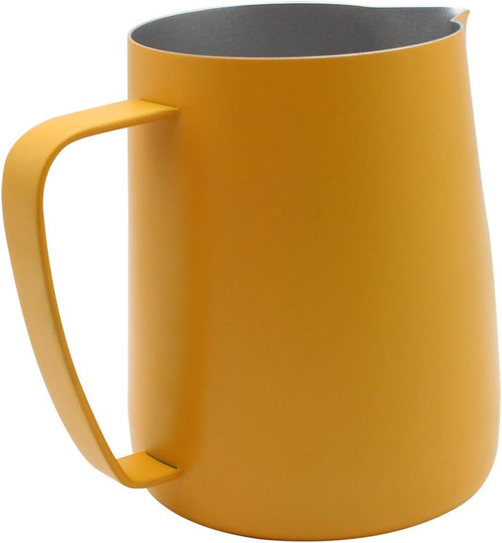 Dianoo Edelstahl Aufschäumkrug Krug Dampfkrug Geeignet für Kaffee, Latte und Aufschäummilch 600ml ge
