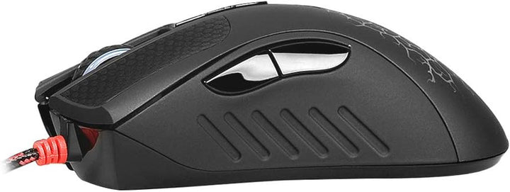 A90 - Optische Gaming-Maus mit Lichtschlag (LK) Optischer Schalter/Scroll - 8 programmierbare Tasten