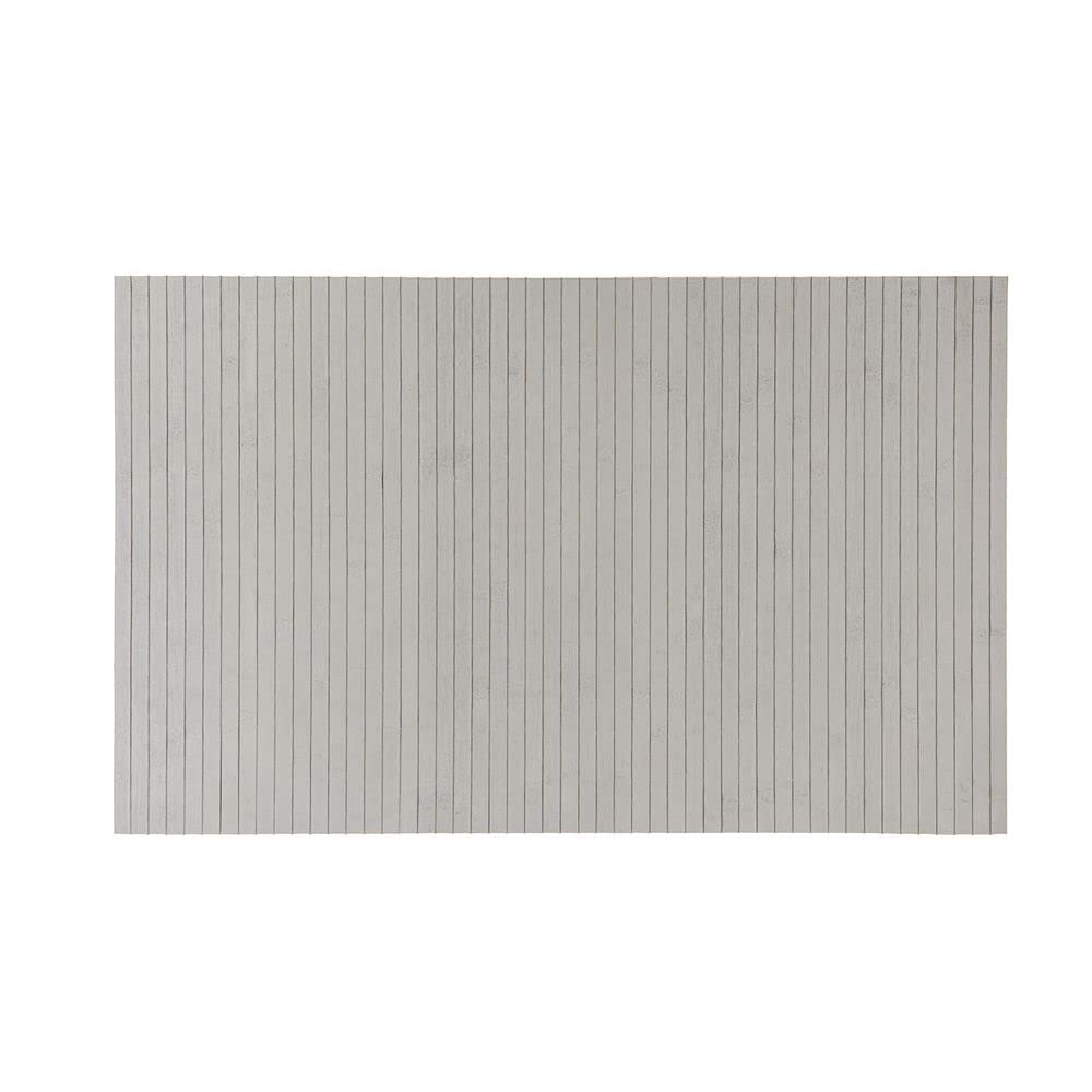 PANA Bambus Badematte • Bambusmatte waschbar • Holz Läufer Badezimmer • 100% Bambus • Grösse: 50x80c