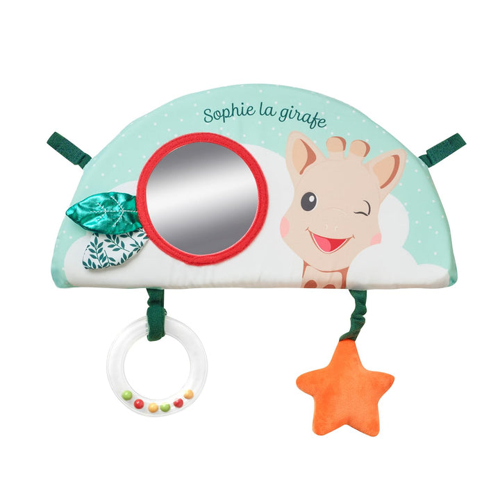 Sophie la Girafe Sensorischer Beissball für Babys ab 3 Monaten Zahnen | 100% Naturkautschuk | Sterne