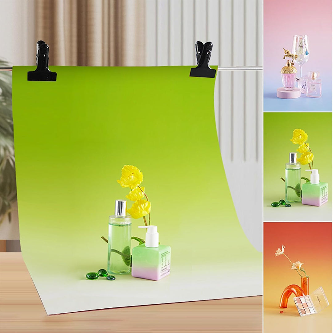 3D-Fotografie-Hintergrund mit Ständer, doppelseitig, 86,4 x 58,4 cm, 7 Stück, 14 Muster, Requisiten