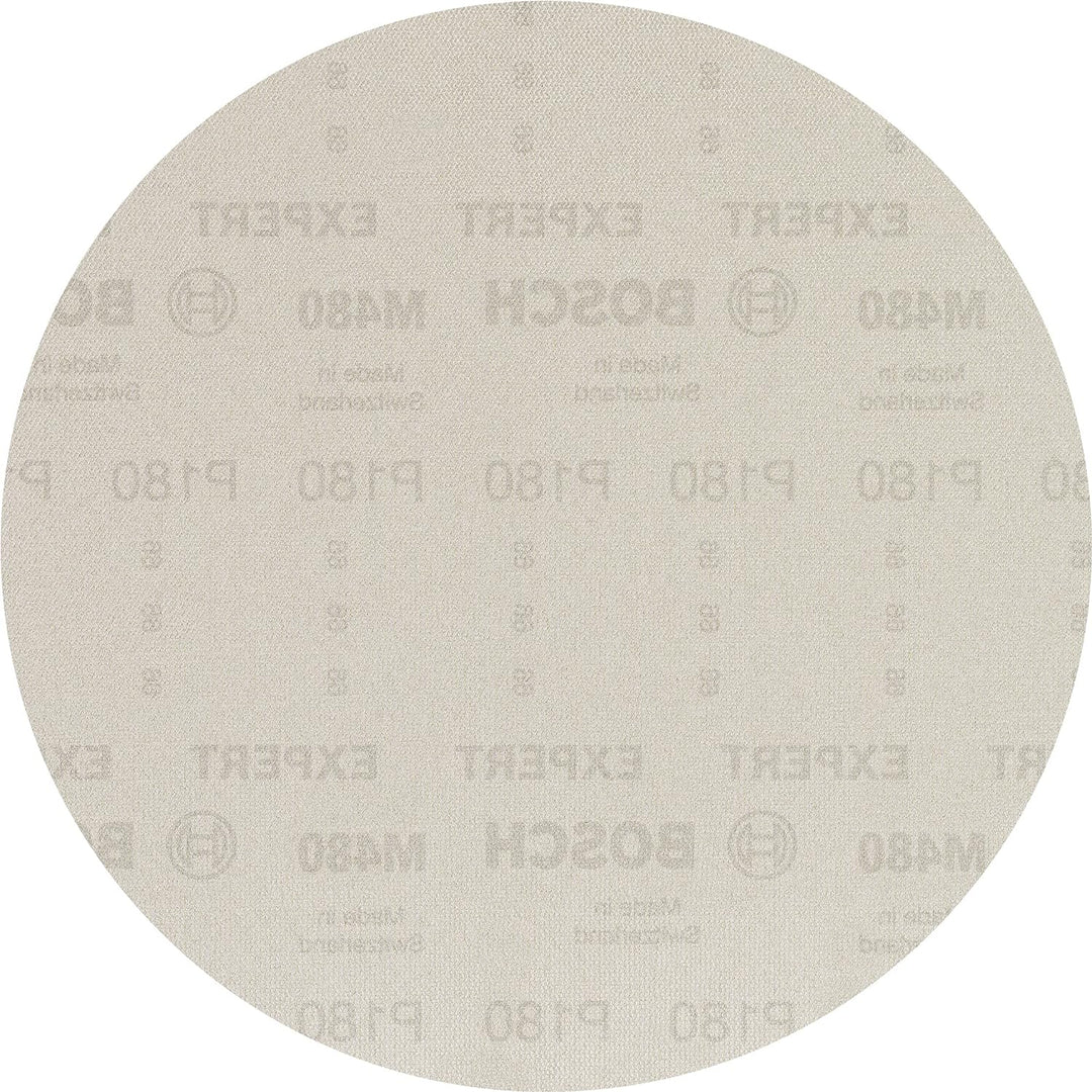 Bosch Professional 25x Expert M480 Schleifnetz (für Hartholz, Farbe auf Holz, Ø 225 mm, Körnung 180,