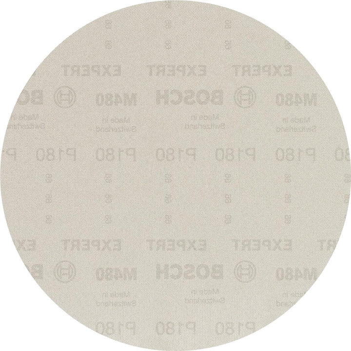 Bosch Professional 25x Expert M480 Schleifnetz (für Hartholz, Farbe auf Holz, Ø 225 mm, Körnung 180,