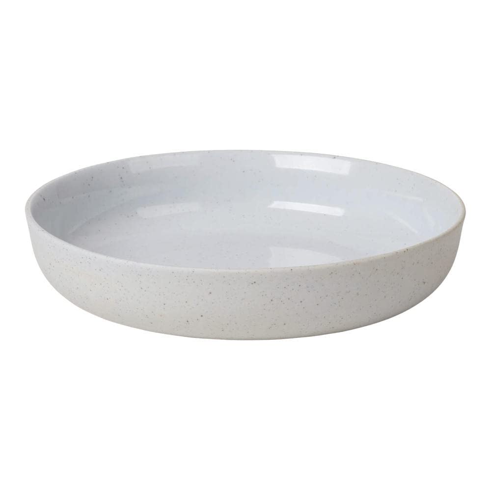 blomus Tiefer Teller SABLO | Keramikteller | 500 ml | Farbe Cloud | handwerklicher Look