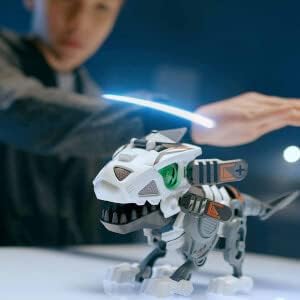 Silverlit YCOO 88091 Biopod Inmotion by, Dinosaurier, Roboter in einem Ei zum Bauen, Licht- und Soun