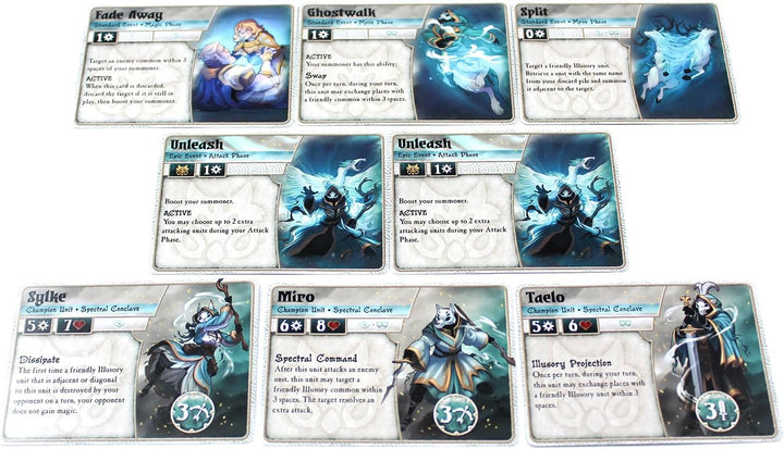 Summoner Wars Second Edition: Spectral Conclave Expansion | Fantasy Card Game Faction Pack | Strateg