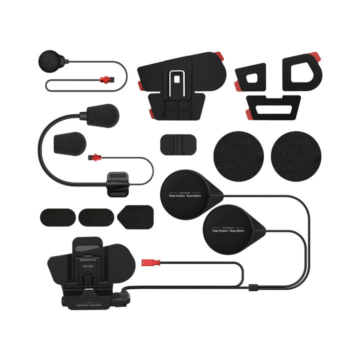 Sena 60S Helm-Klemmen-Kit mit universellem Mikrofon-Kit