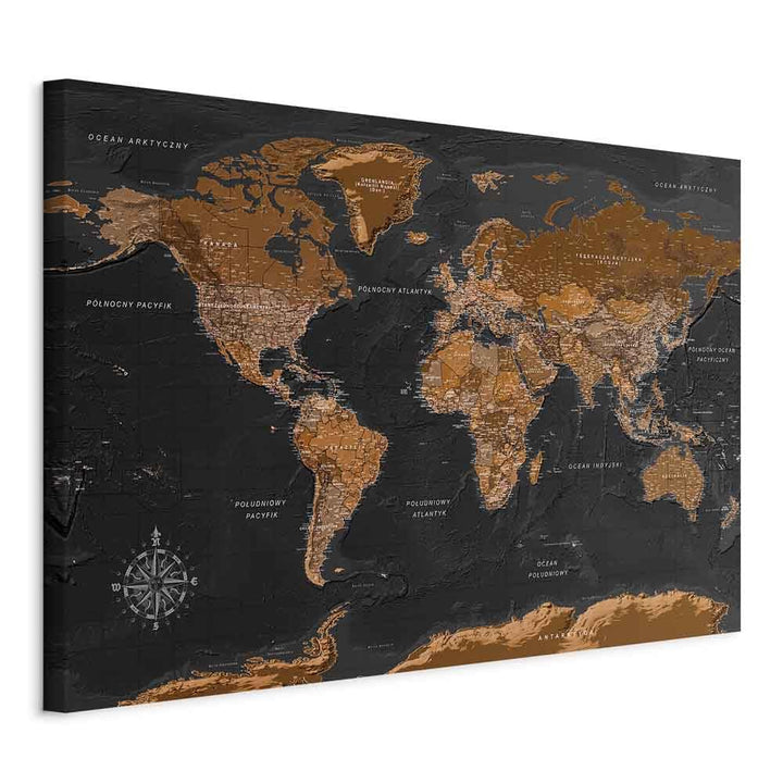 murando HandArt Bilder auf Leinwand 60x40 cm 1 tlg Leinwandbild mit Struktur-Effekt handbemalte Wand