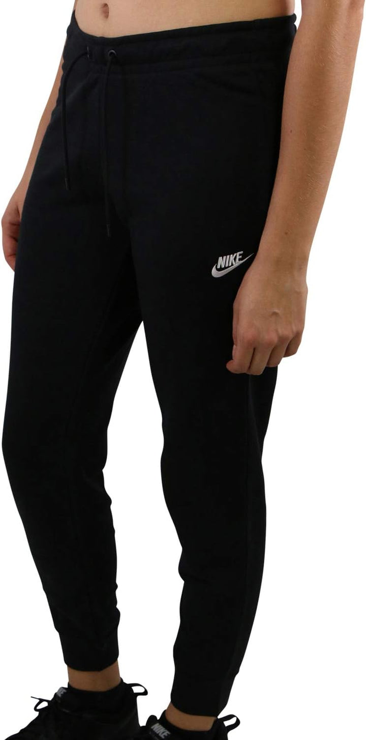 Nike Damen Sweatpants W NSW Essntl Pant Tight FLC 21 Black/White, 21 Black/White