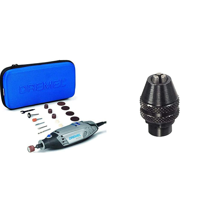 Dremel 3000 Multifunktionswerkzeug (130 Watt, Set mit 15 Zubehörteilen, Variable Drehzahl 10.000-33.
