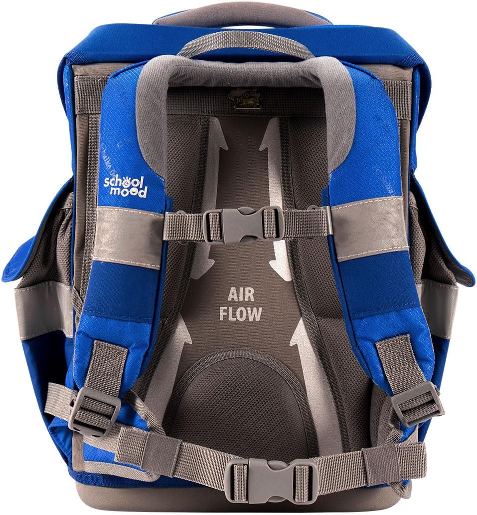 Familando - School Mood Timeless Air+ Schulranzen Set 9-teilig mit Lunch-Set -Sonder-Edition FC Scha