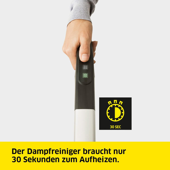 Kärcher Dampfreiniger SC 2 Upright EasyFix, Aufheizzeit: 30 s, Flächenleistung: ca. 50 m², Tank: 0,4