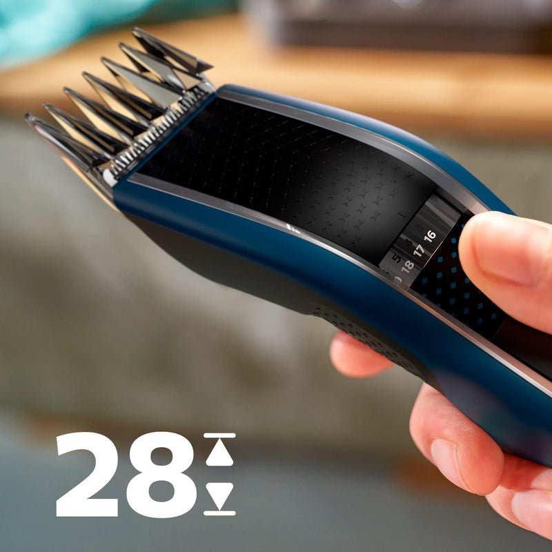 Philips Hair Clipper Series 5000 Haarschneider mit Trim-n-Flow-Pro-Technologie (Modell HC5612/15)