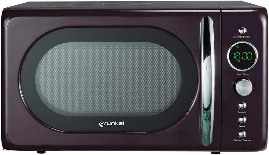 Grunkel MW-DG N Microwave Oven Stainless Steel Schwarz, Schwarz