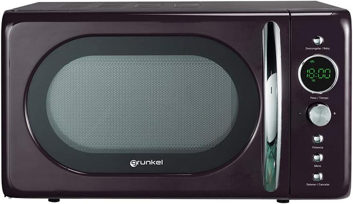 Grunkel MW-DG N Microwave Oven Stainless Steel Schwarz, Schwarz