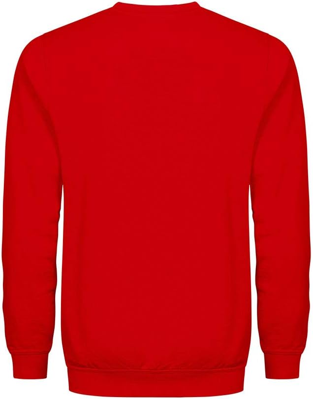 EXCD Sweatshirt Plus Size Unisex, Rot, 5XL