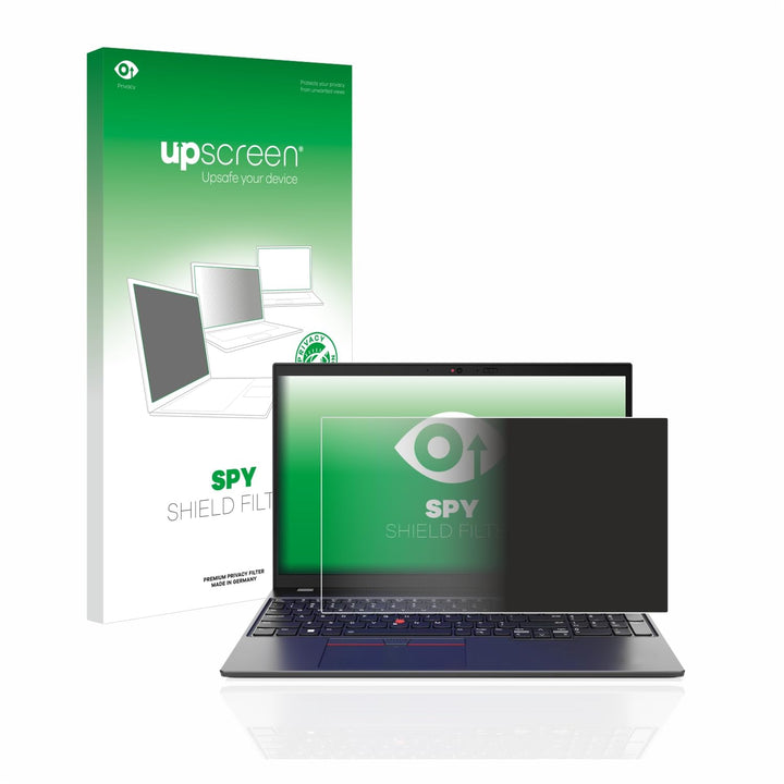 upscreen Blickschutzfilter für Lenovo ThinkPad L15 Gen 4 Privacy Filter Blickschutzfolie Sichtschutz