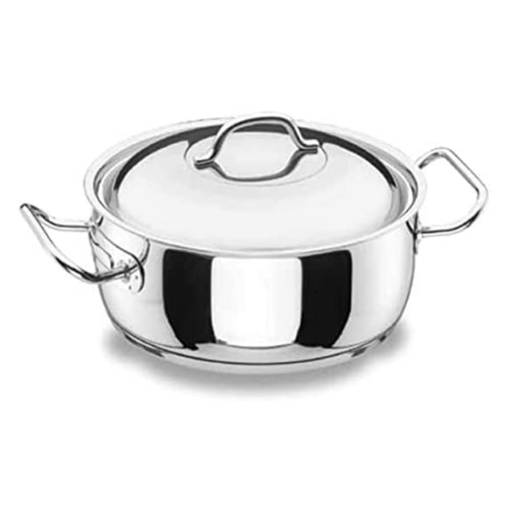 Lacor 72028 Bratentopf mit Deckel 28 cm Profesional 28 centimeters, 28 centimeters