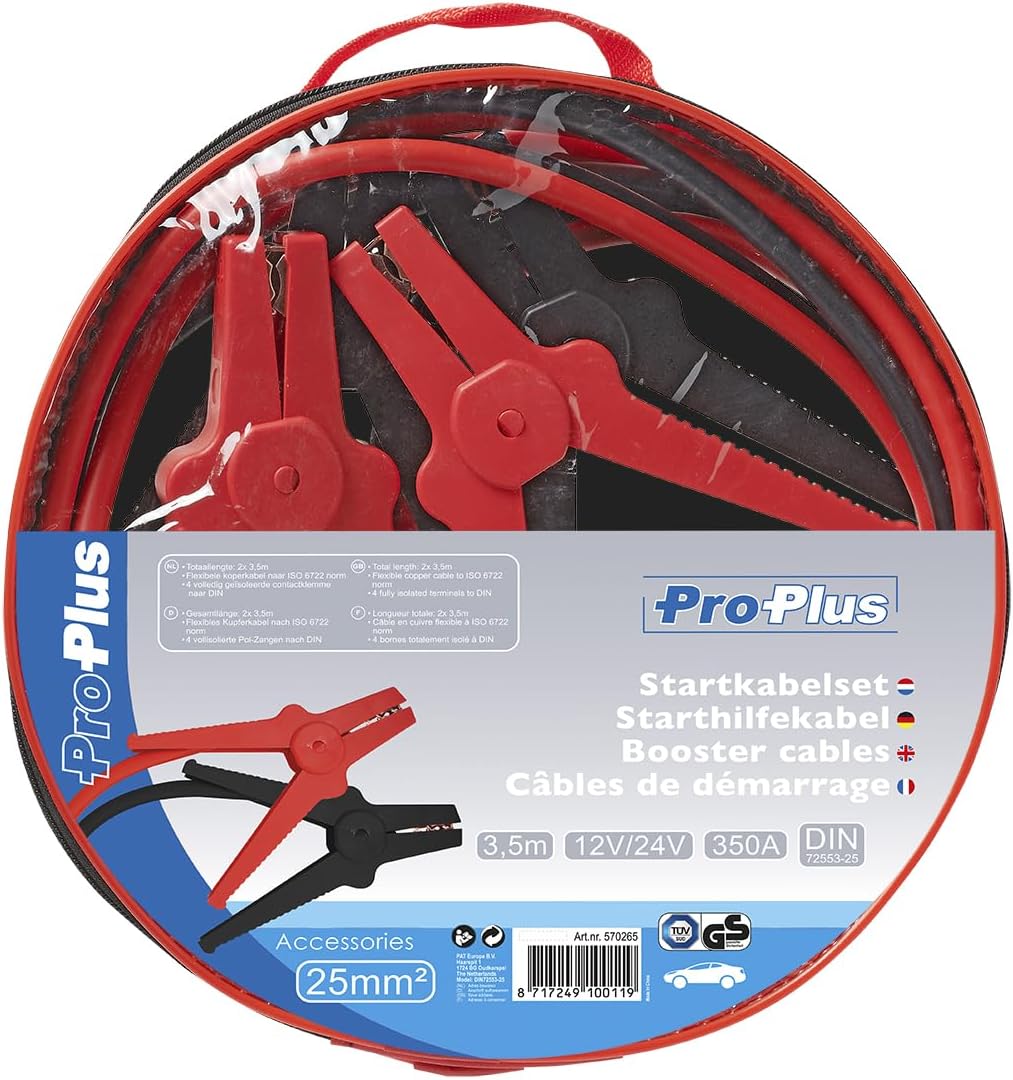 ProPlus 570265 Booster Kabel, 25 mm