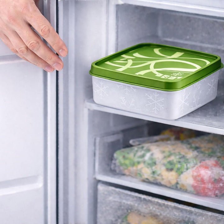 Annastore 12 x hochwertige Tiefkühldosen von -20°C bis + 100°C - Gefrierdosen - Luftdicht - Tiefkühl