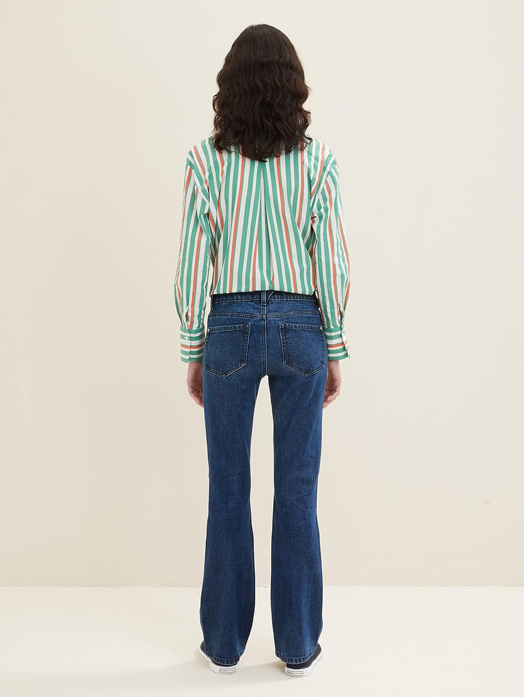 TOM TAILOR Damen Kate Narrow Bootcut Jeans 29W / 32L 10113 - Clean Mid Stone Blue Denim, 29W / 32L 1
