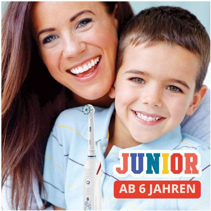 Oral-B Junior Smart Elektrische Zahnbürste/Electric Toothbrush für Kinder ab 6 Jahren, 3 Putzmodi &