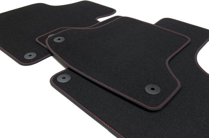 tuning-art 156R Fussmatten Exclusive für Seat Leon 3 5F Audi A3 8V Golf 7 Golf 8 Audi A3 8Y 2012-, N