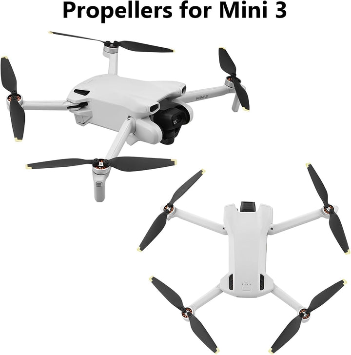 Mini 3 Propeller, 16 Pcs Drohne Mini 3 Propeller mit 24 Schrauben und 2 Schraubendreher, Mini 3 Zube