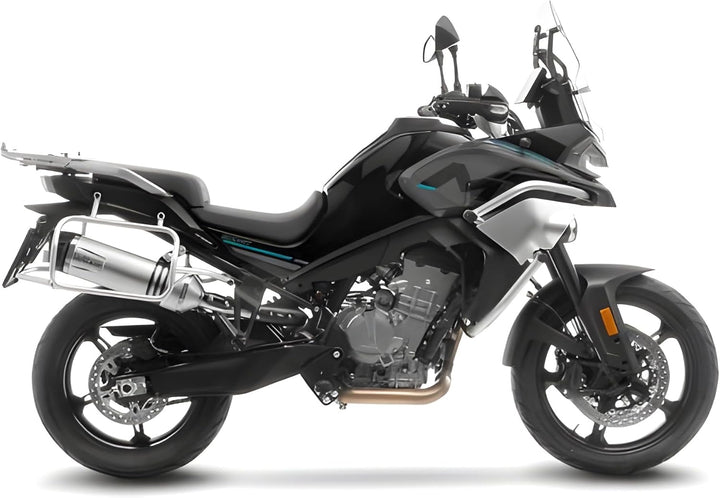 Endschalldämpfer LeoVince SLIP-ON SBK LV ONE EVO, Edelstahl, Carbon Kappe, mit Zulassung für CF Moto