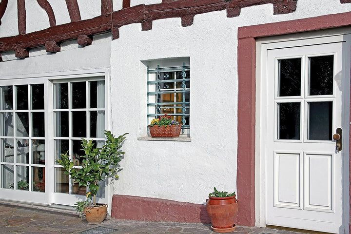 Alberts 563639 Fenstergitter Secorino Style | Ausziehbar für Fenster aussen | Einbruchschutz Gitter