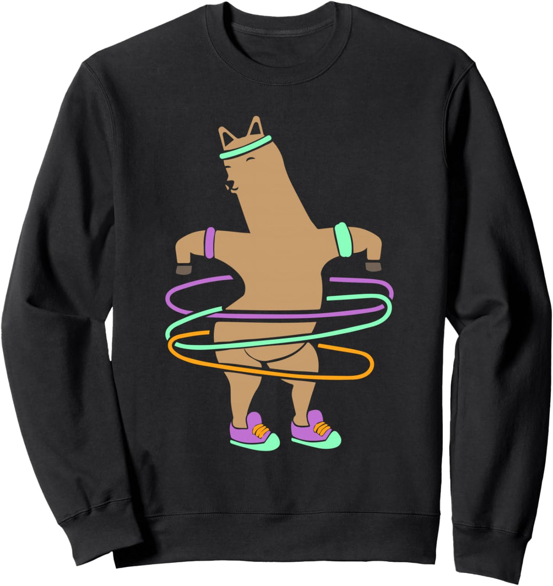 Hula Hup Lama Alapaka Hooping Hullern Sweatshirt