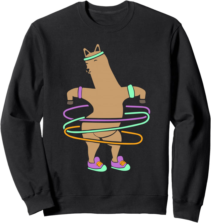 Hula Hup Lama Alapaka Hooping Hullern Sweatshirt