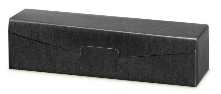10 Stück Weinkarton, Weinverpackung, Flaschenkarton - FineLine black (schwarz) für eine Flasche Wein