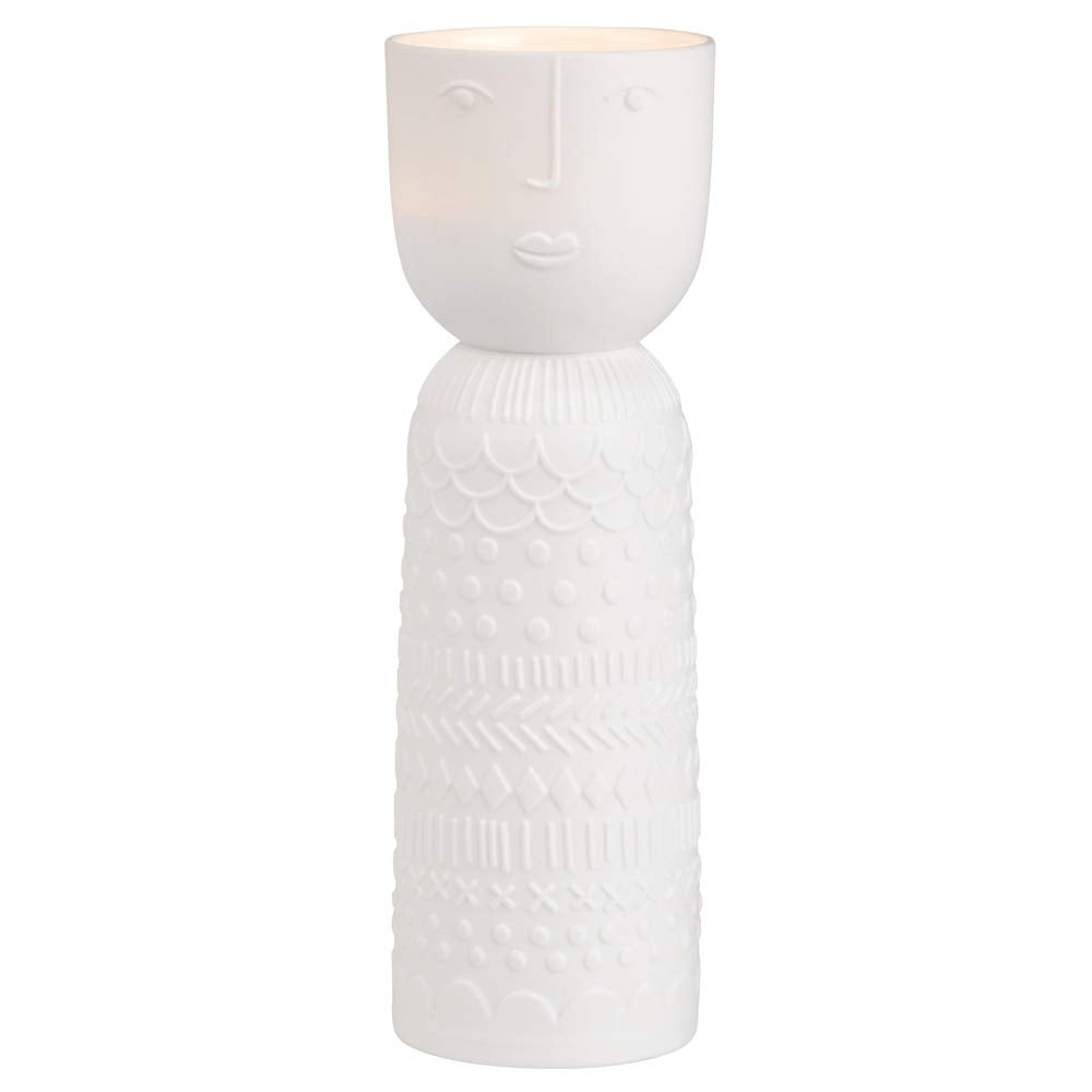 Räder Lichtgestalt Lucia Höhe 18 cm, Durchmesser 6 cm Weiss, Höhe 18 cm, Durchmesser 6 cm Weiss
